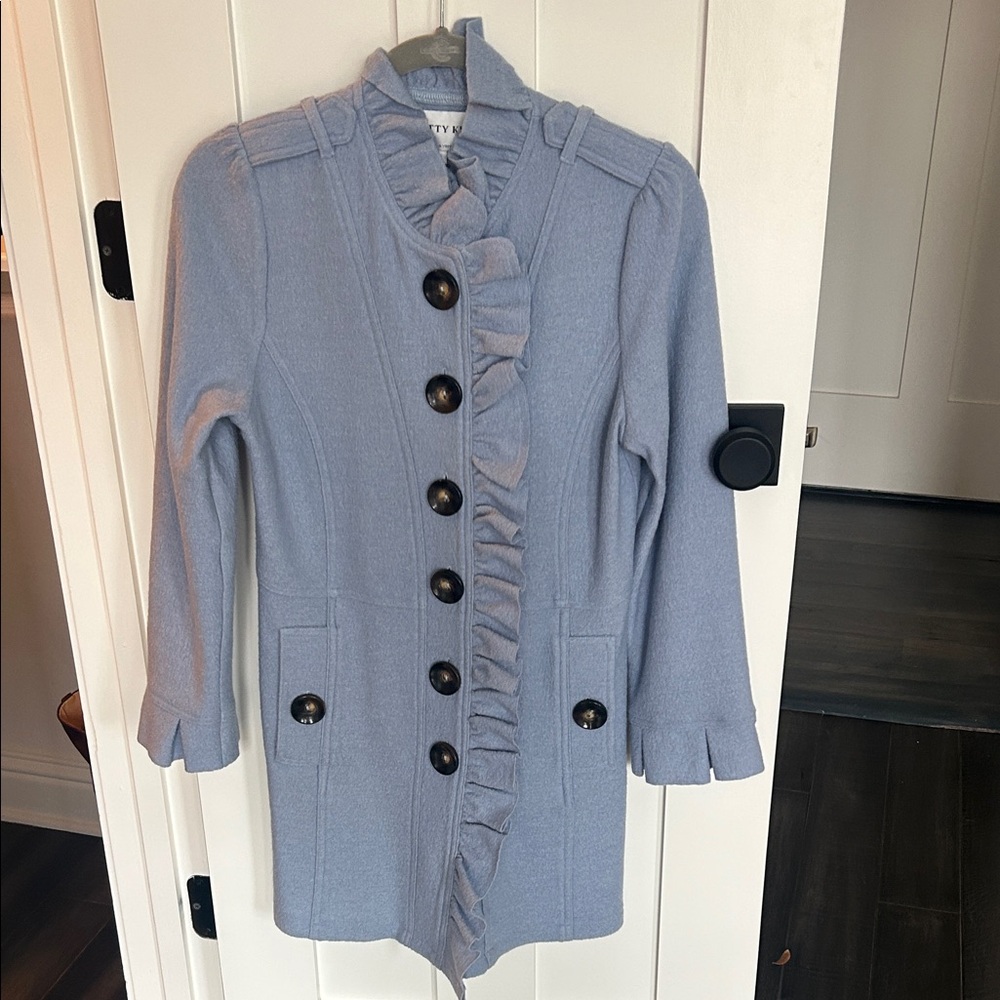 PATTY KIM Elegant Blue Jacket
